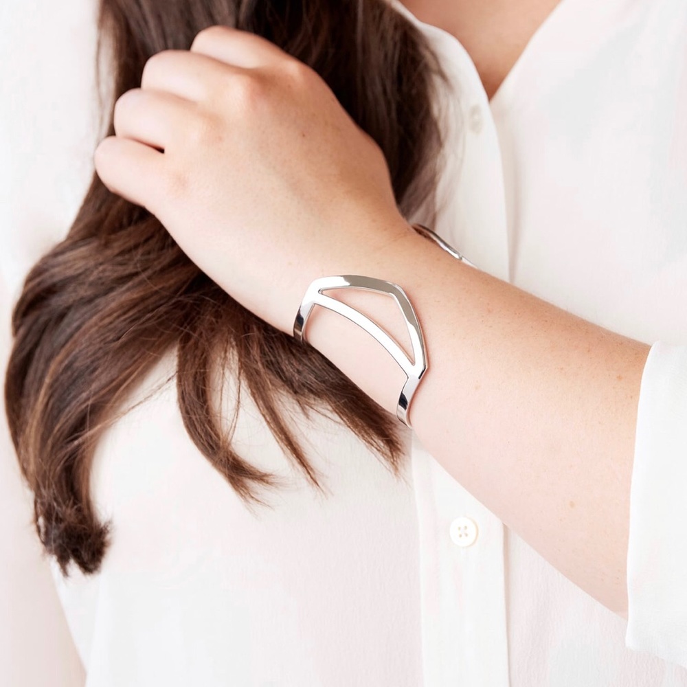 Jules Smith Silver Cuff Popsugar